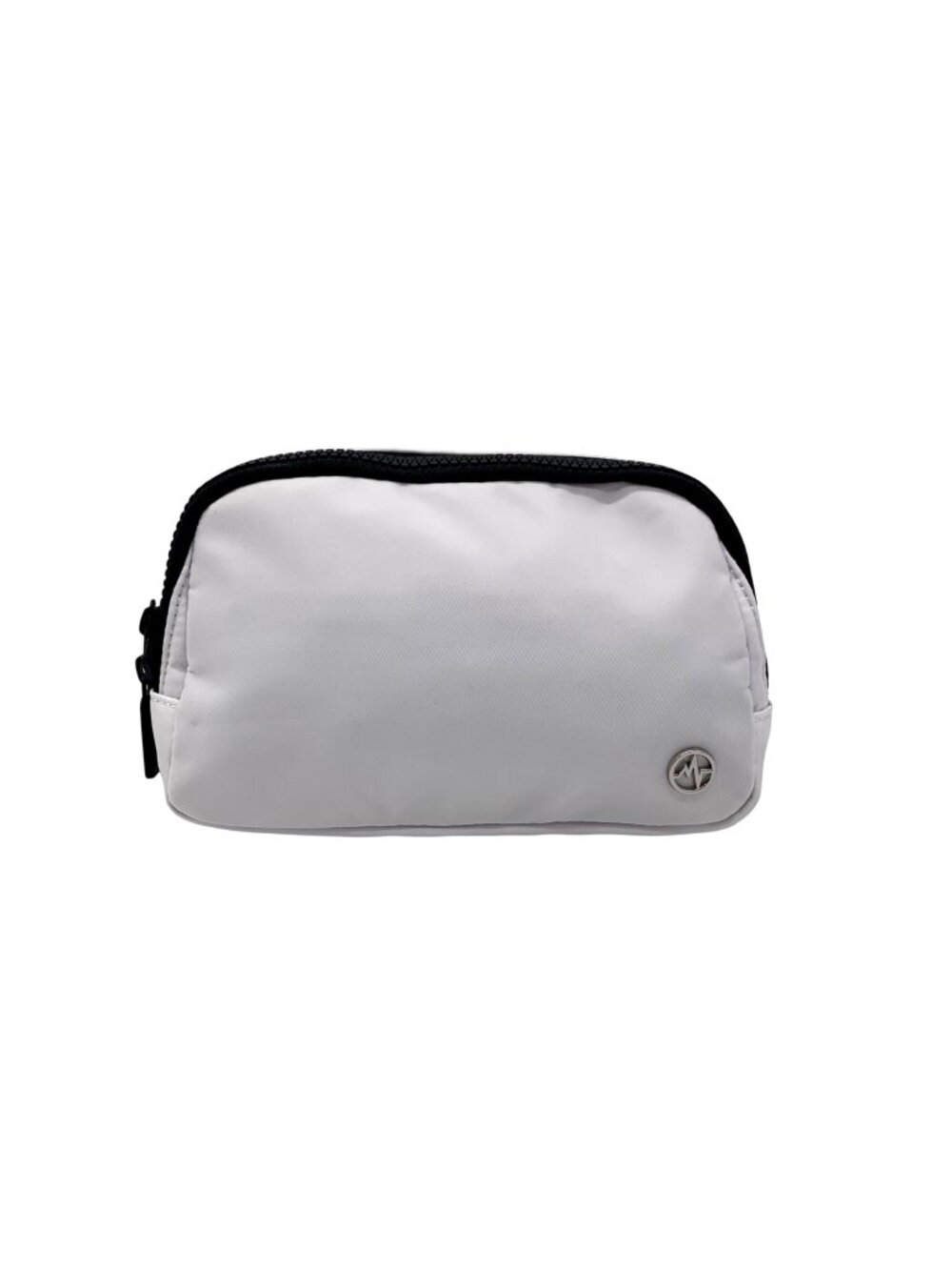 White Pander Sports Nylon Belt Bag